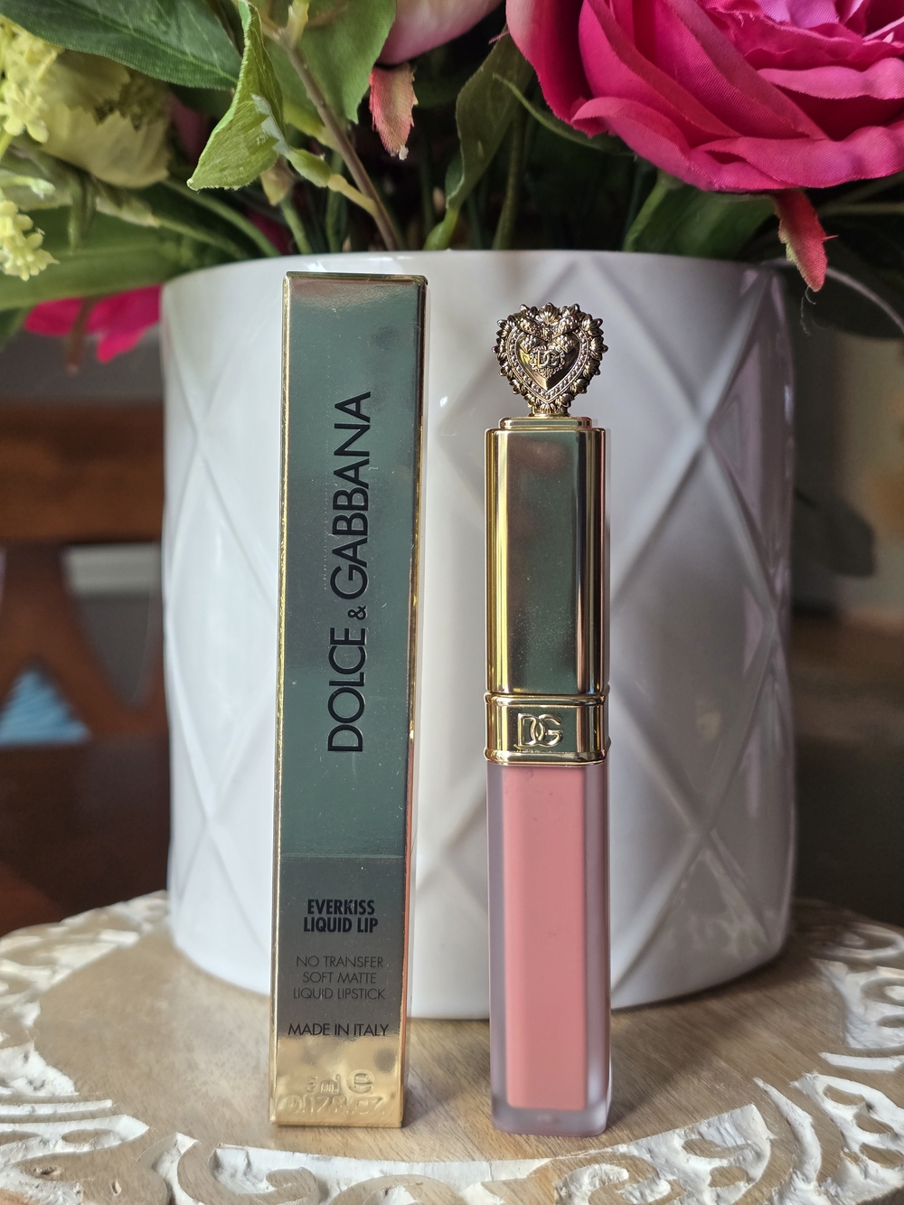 Dolce & Gabbana Everkiss Liquid Lip In Shade 90 Desire